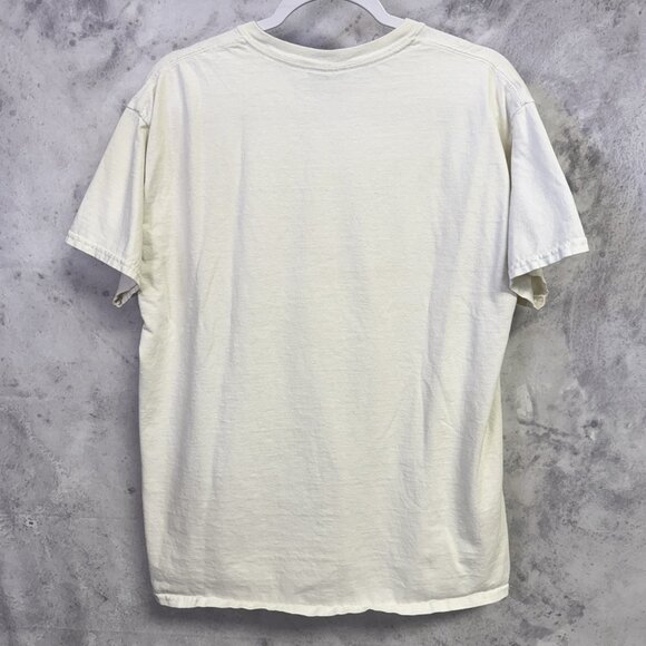 Vintage UTES University of Utah T Shirt Mens Large White Y2K Short Sleeve - Picture 2 of 13